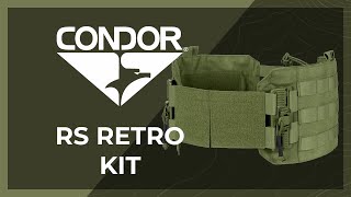 Youtube - CONDOR RS Cummerbund Retro Kit - Military Range
