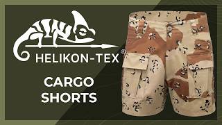 Youtube - Shorts HELIKON CARGO rip-stop stretch - Military Range