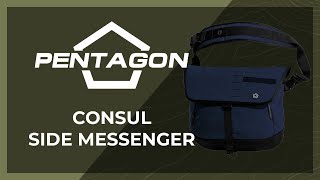 Youtube - PENTAGON Consul Side MESSENGER Bag - Military Range