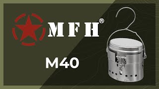 Youtube - Canteen cooking set MFH M40 - Military Range