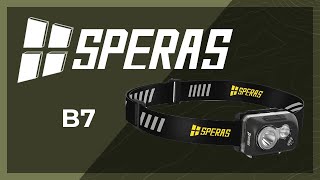 Youtube - Headlamp SPERAS B7 - Military Range