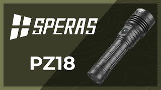 Youtube - Zoomable flashlight SPERAS PZ18 - Military Range