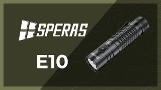 Youtube - Flashlight SPERAS E10 - Military Range