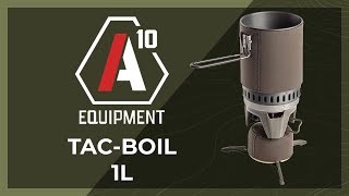 Youtube - Gas stove A10 EQUIPMENT TAC-BOIL 1 L - Military Range