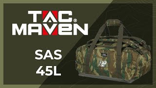 Youtube - Travel Bag TAC-MAVEN SAS 45L - Miliary Range