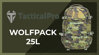 Youtube - Backpack TACTICAL PRO WOLFPACK 25 L - Military Range