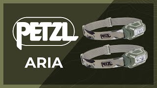 Youtube - Flashlight Headlamp PETZL ARIA - Military Range