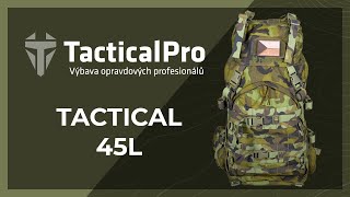 Youtube - Backpack TACTICAL PRO 45 L - Military Range