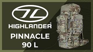 Youtube - Backpack HIGHLANDER PINNACLE 90 - Military Range